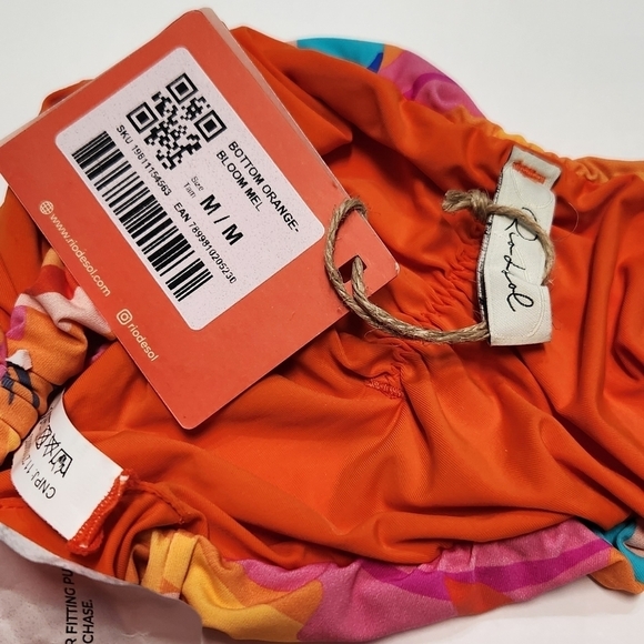 Rio De sol Bottom Orange Bloom Mel Bikinis swimwear - Picture 9 of 11